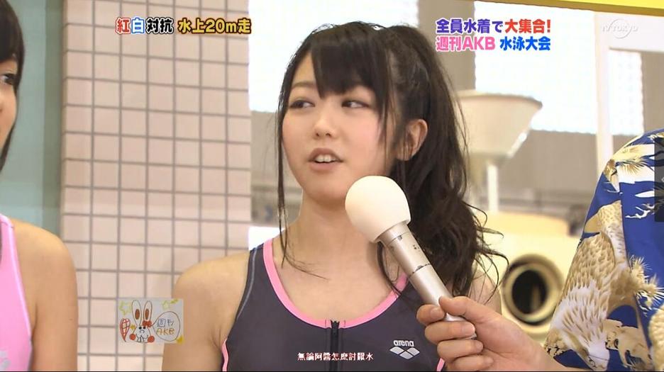 日本综艺节目宠儿《水泳大会》泳装秀卡哇伊动人，嗨翻全场